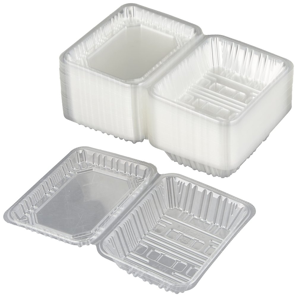 Kitahara Industries HHP-25 Food Pack, Shallow, 100 Sheets, Clear, Petite Size