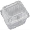 Kitahara Industries HHP-25 Food Pack, Shallow, 100 Sheets, Clear, Petite Size view 2