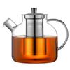 1500ml(50oz) Glass Teapot with Removable Infuser, Ehugos Stovetop Safe Large Tea Pot, Blooming and Loose Leaf Hand Crafted Kettle for Women and Adult with Stainless Infuser view 1