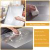 Stainless Steel Cutting Board with Lip, Extra Large Stove Top Chopping Board Pastry Board Kneading Board Noodle Boards 32x 20 with Rolling Pin view 2