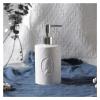 BDPP Soap Dispenser Creative Bathroom Supplies Soap Liquid Pump Shampoo Soap Dispenser Shower Gel Lotion Dispenser (Ceramic) (Color : White) view 1