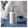 BDPP Soap Dispenser Creative Bathroom Supplies Soap Liquid Pump Shampoo Soap Dispenser Shower Gel Lotion Dispenser (Ceramic) (Color : White) view 2