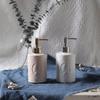 BDPP Soap Dispenser Creative Bathroom Supplies Soap Liquid Pump Shampoo Soap Dispenser Shower Gel Lotion Dispenser (Ceramic) (Color : White) view 4