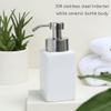 BDPP Manual Soap Dispenser Ceramic Foam Soap Dispenser (White) Soap Foaming Liquid Soap Dispenser for Bathroom and Kitchen (Color : White) view 3
