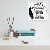 Framed Quotation Inspirational Wall Decor Wooden Art Signs Positive Quotes Sayings Your Wings were Ready But Our Hearts were Not White-C3 18x18cm view 3