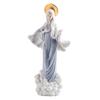 homeemoh Ceramics Virgin Mary Statue, Christianity Statues Religious Figurine Ceramic Decorative Small Sculpture for Home Decor, Style-C view 1