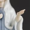 homeemoh Ceramics Virgin Mary Statue, Christianity Statues Religious Figurine Ceramic Decorative Small Sculpture for Home Decor, Style-C view 4