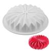 Pure Vie 7.3" Leak-proof Nonstick Silicone Cake Mold Baking Pan Pastry Mould for Christmas Anniversary Birthday Cake, Loaf, Muffin, Brownie, Chocolate, Cheesecake, Tart, Pie, Flan, Bread, Jelly, Soap view 1