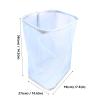 Cabilock 1pc Wall-mounted Laundry Basket Breathable Space-saving Clothes Storage Simple Design for Bathroom Dorm Use Dirty Clothes Basket view 4