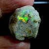 Dazzlegems 28.95 Cts AAA 100% Natural Rainbow Welo Fire Ethiopian Opal Rough Loose Gemstones-BC-02-13 view 2