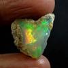 Dazzlegems 13.65 Cts AAA 100% Natural Rainbow Welo Fire Ethiopian Opal Rough Loose Gemstones-BC-02-03 view 1