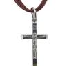 Needzo Bulk Full Color Scapulars Catholic Necklace for Men and Women, Our Lady of Mount Carmel and St Simon Stock Felt Scapular with Saint Benedict Medal and Crucifix Dangle, 24 Inches, 12 Pack view 4