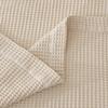 100% Cotton Taupe Blanket King Size for Bed - Breathable and Soft, Waffle Weave for Summer Spring, 102x90 Inches (Oatmeal) view 4