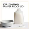 (12Pk) Mini Milk Jugs Plastic With Lid Quart Size Jugs Empty Milk Jugs, Use For Milk, Brews, Juice, Teas, Easy Grip Easy Pour Pitcher Elderly, Special Needs & Small Hands, Food Safe, Hdpe Squat 32 Oz view 3