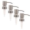 Bathroom Countertop Soap Dispensers (Chrome, 4 Pack) view 1
