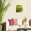 Koke'e Ohia - Native Hawaiian Ohia Lehua Tree Blossom - From an Original Watercolor Painting by Peggy Chun - Fine Art Matte Paper Print (Unframed) 20x26in view 3