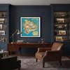 Hawaiian Island of Hawaii (Big Island) Map - Hawaii Tourist Bureau - Vintage Map by Ruth Taylor White c.1941 - Master Art Print (Unframed) 13in x 19in view 4
