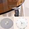 LKP 27/31/35Inch Kitchen Rotating Tray Lazy Susan Turntable Tabletop Tempered Glass Service Tray Swivel Turntable Serving Plate For Display view 3