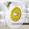 LKP Tempered Glass Lazy Susan Serving Tray Dining Table Rotating Turntable Round Rotating Tray Kitchen Swivel Serving Plate 50-90cm/ 20-35inch view 1