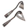 Cabilock 2pcs Outdoor Gardening Hoes Manganese Agriculture Tools for Digging Tilling and Planting Lightweight Hand Tools for and Farm Use view 1