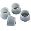 Froiny 4pcs Round Furniture Leg Rubber Covers Chair Anti Scratch Ferrule Floor Feet Protector Caps for Desk Table view 4