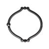 Utopia Alley Shower Rings, Shower Curtain Rings for Bathroom, Rustproof Zinc Shower Curtain Hooks Rings, Set of 12 (Black) view 2