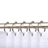 Utopia Alley Shower Rings, Shower Curtain Rings for Bathroom, Rustproof Zinc Shower Curtain Hooks Rings, Set of 12 (Brushed Nickel) view 1