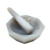 1PCS 60MM Natural Agate Mortar Laboratory Wear-Resistant Agate Mortar High Grade Agate With Grinding Rod view 1