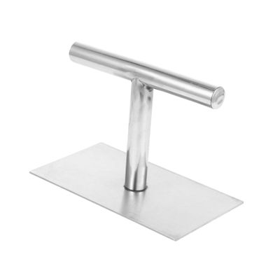 1pc Baking Tool Hand Presser for Nougat Cake Smooth Gadget Stainless Steel Non-slip Design