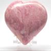 2.9" 255g Rich Pink Rhodochrosite Heart Polished Natural Gemstone Crystal Mineral Dcor Specimen - Peru + Stand view 1