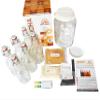 Bucha Brewers Deluxe Kombucha Starter Kit with Kombucha SCOBY & Starter Tea, Full Kombucha Kit with Bottles Swing Top Glass Bottles Kombucha Brewing Kit + 6 Bottles to Flavor Kombucha (Clear Bottles) view 1