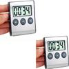2 Pack Digital Magnetic Countdown Timer with Loud Alarm for Cooking, Baking, Sports Games view 1