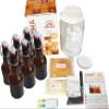 Bucha Brewers Deluxe Kombucha Starter Kit with Kombucha SCOBY & Starter Tea, Full Kombucha Kit with Bottles Swing Top Glass Bottles Kombucha Brewing Kit + 6 Bottles to Flavor Kombucha (Amber Bottles) view 1