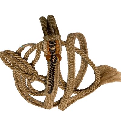 FCBR Custom Bull Rope (9x5)  Left-Handed lace Half, Length with Knot 16 Feet Bull Riding Rope