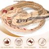 FCBR Custom Bull Rope (9x5)  Left-Handed lace Half, Length with Knot 16 Feet Bull Riding Rope view 4