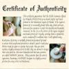 Polmedia Polish Pottery Lunch Plate UNIKAT - Pink Forget Me Not Pattern Handmade in Boleslawiec Poland by Ceramika Artystyczna + Certificate of Authenticity view 4