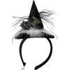 Black Polyester Shadow Witch Headband (Adult Size) - 1 Pc - Perfect for Halloween & Costume Parties view 1