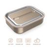 Bentgo MicroSteel Leak-Proof Lunch Box - Microwave-Safe, Oven-Safe, Bento-Style Container with Removable Divider, Airtight Lid, Sustainable Design, Odor & Stain Resistant (Gold) view 4