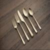 CAMBRIDGE Silversmiths Marlise Champagne Satin 20-Piece Flatware Set, Service for 4 view 2