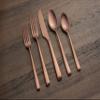 CAMBRIDGE Silversmiths Marlise Copper Satin 20-Piece Flatware Set, Service for 4 view 2