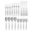 Cambridge 349620CNW12R Marlise Mirror 20-Piece Flatware Set, Service for 4,Silver view 2