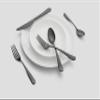 Cambridge Silversmiths Rhiannon Black Satin 20-Piece Flatware Set, Service for 4 view 3