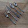 Cambridge Silversmiths January Black Satin 20-Piece Flatware Set, Service for 4 view 2