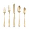 CAMBRIDGE Silversmiths Samira Champagne Satin 20-Piece Flatware Set, Service for 4 view 1