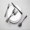 Cambridge Silversmiths Poet Black Satin 20-Piece Flatware Set, Service for 4 view 2