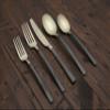 Cambridge Silversmiths Beacon Black Champagne Satin 20-Piece Flatware Set, Service for 4 view 3