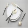 Cambridge Silversmiths Beacon Black Champagne Satin 20-Piece Flatware Set, Service for 4 view 4