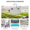 INTBUYING Ceiling Mounted Dehumidifier Basement Dehumidifier Removable Machine 85L/D-170L/D LCD Touch Control Panel for Planting Greenhouses Swimming Pool and Basement 110V view 3
