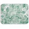 Absorbent Dish Drying Mat for Kitchen Counter - Green Leaf Microfiber Drying Pad, Reversible Drainer Mats for Countertop, Large 18 x 24 inch view 1