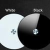 LKP Black/White Serving Turntable Tempered Glass Lazy Susan Serving Plate Kitchen Dining Table Round Swivel Tray 60cm 70cm 80cm 85cm 90cm view 3